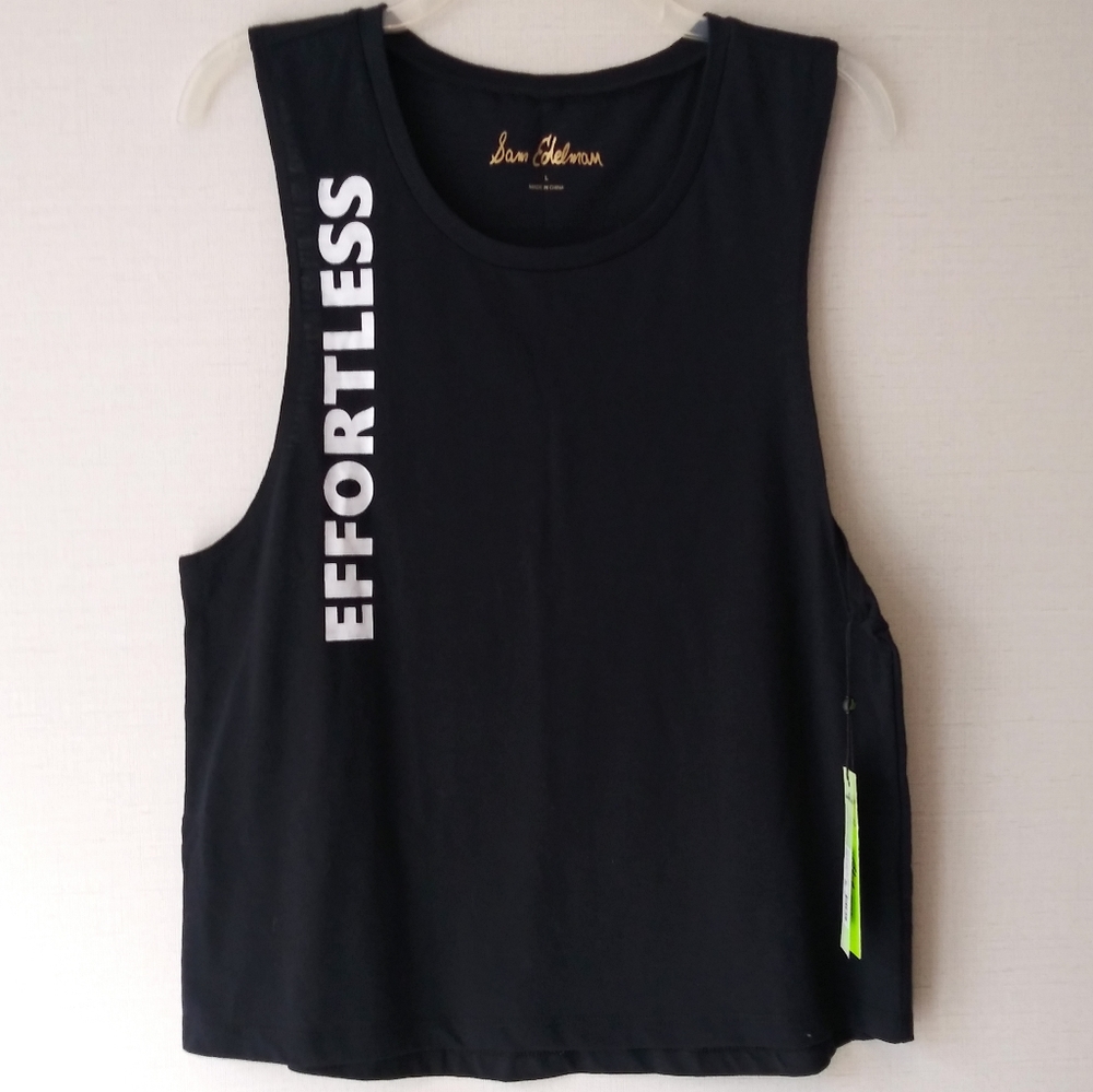 Sam Edelman Black EFFORTLESS Top